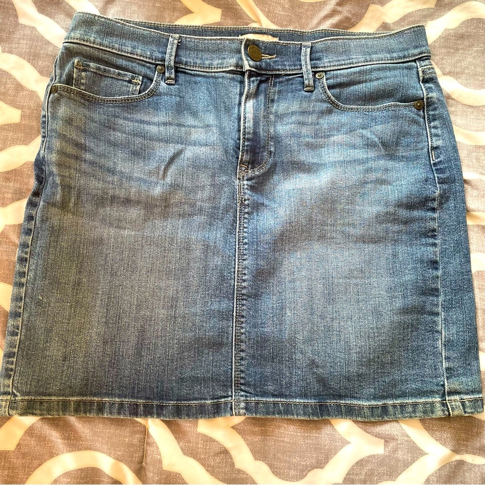 Denim skirt
